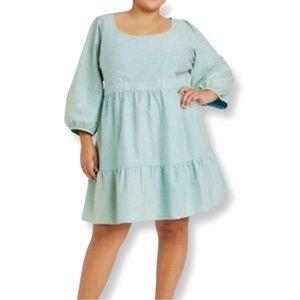 Ava & Viv NWT Teal Dress, size 1X